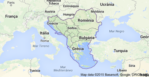 Balkans-mapa